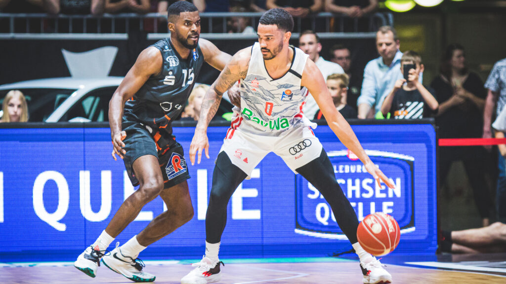 Bayern-Topscorer Nick Weiler-Babb (19 Punkte) verhinderte, dass München im dritten Viertel abreißen ließ. (Foto: Stimpel)