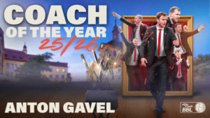 easyCredit BBL-Awards: Anton Gavel ist Trainer des Jahres